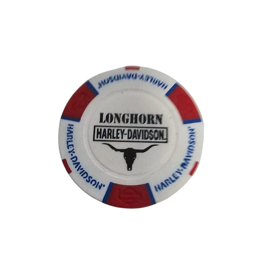 Harley-Davidson Longhorn Poker Chip Grand Prairie Run For The Wall‎ 2017